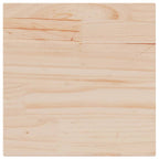 vidaXL Tischplatte 40x40x1,7 cm Quadratisch Massivholz Kiefer