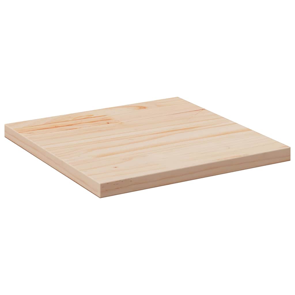 vidaXL Tischplatte 40x40x1,7 cm Quadratisch Massivholz Kiefer