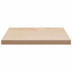 vidaXL Tischplatte 40x40x1,7 cm Quadratisch Massivholz Kiefer