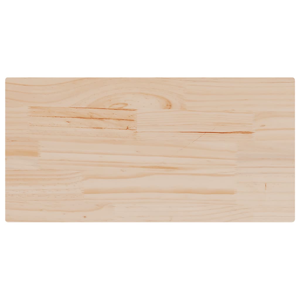 vidaXL Tischplatten 2 Stk. 60x30x1,7 cm Rechteckig Massivholz Kiefer