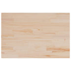 vidaXL Tischplatte 80x50x1,7 cm Rechteckig Massivholz Kiefer