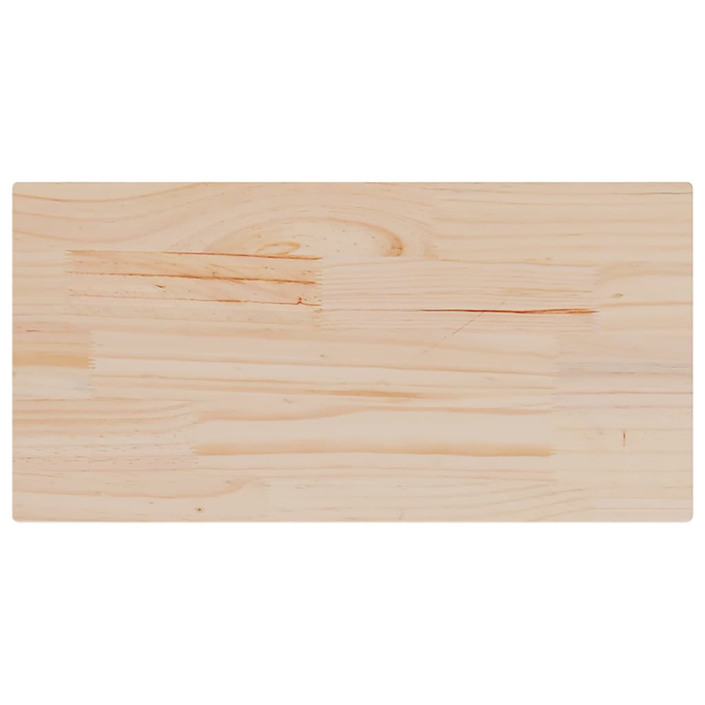 vidaXL Tischplatten 4 Stk. 90x45x1,7 cm Rechteckig Massivholz Kiefer