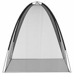 vidaXL Moskito-Netzzelt Mongolisch 220 Schwarz 200x120x130 cm