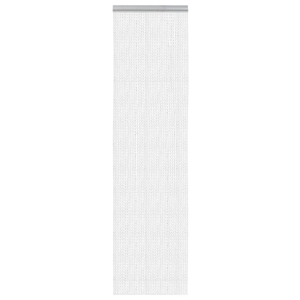 vidaXL Türvorhang aus Ketten 56x186 cm Aluminium