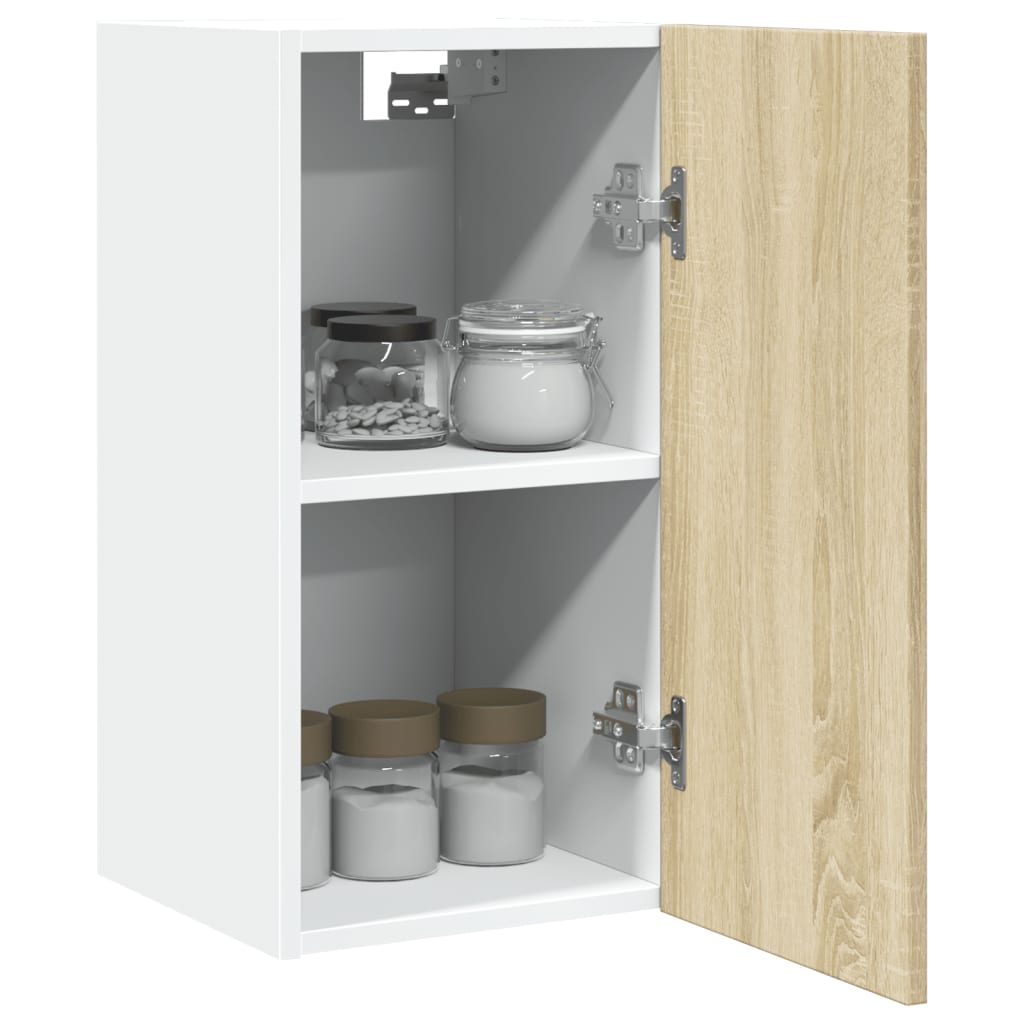 vidaXL Hängeschrank Lyon Sonoma-Eiche 29,5x31x60 cm Holzwerkstoff