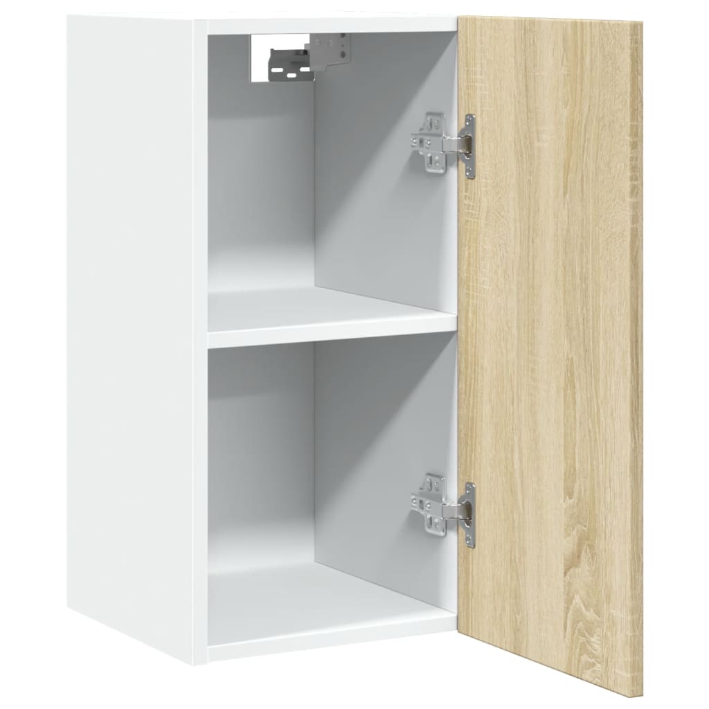 vidaXL Hängeschrank Lyon Sonoma-Eiche 29,5x31x60 cm Holzwerkstoff