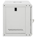 vidaXL 9U Wand-Netzwerkschrank 19" IP20 53x40x45 cm