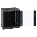 vidaXL 12U Wand-Netzwerkschrank 19" IP20 53x40x60 cm
