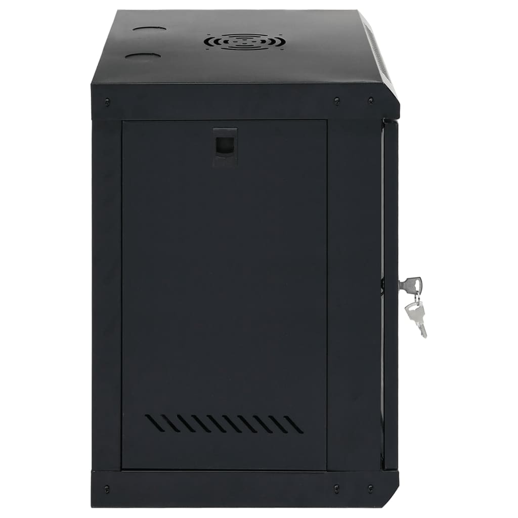 vidaXL 12U Wand-Netzwerkschrank 19" IP20 53x40x60 cm