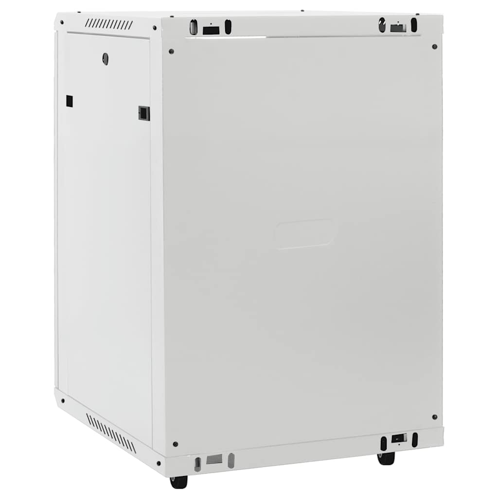 vidaXL 15U Netzwerkschrank auf Rollen 19" IP20 60x45x86 cm
