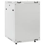 vidaXL 15U Netzwerkschrank auf Rollen 19" IP20 60x45x86 cm