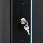 vidaXL 18U Netzwerkschrank auf Rollen 19" IP20 60x60x100 cm