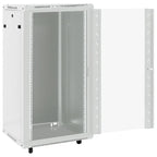 vidaXL 22U Netzwerkschrank auf Rollen 19" IP20 60x60x120 cm