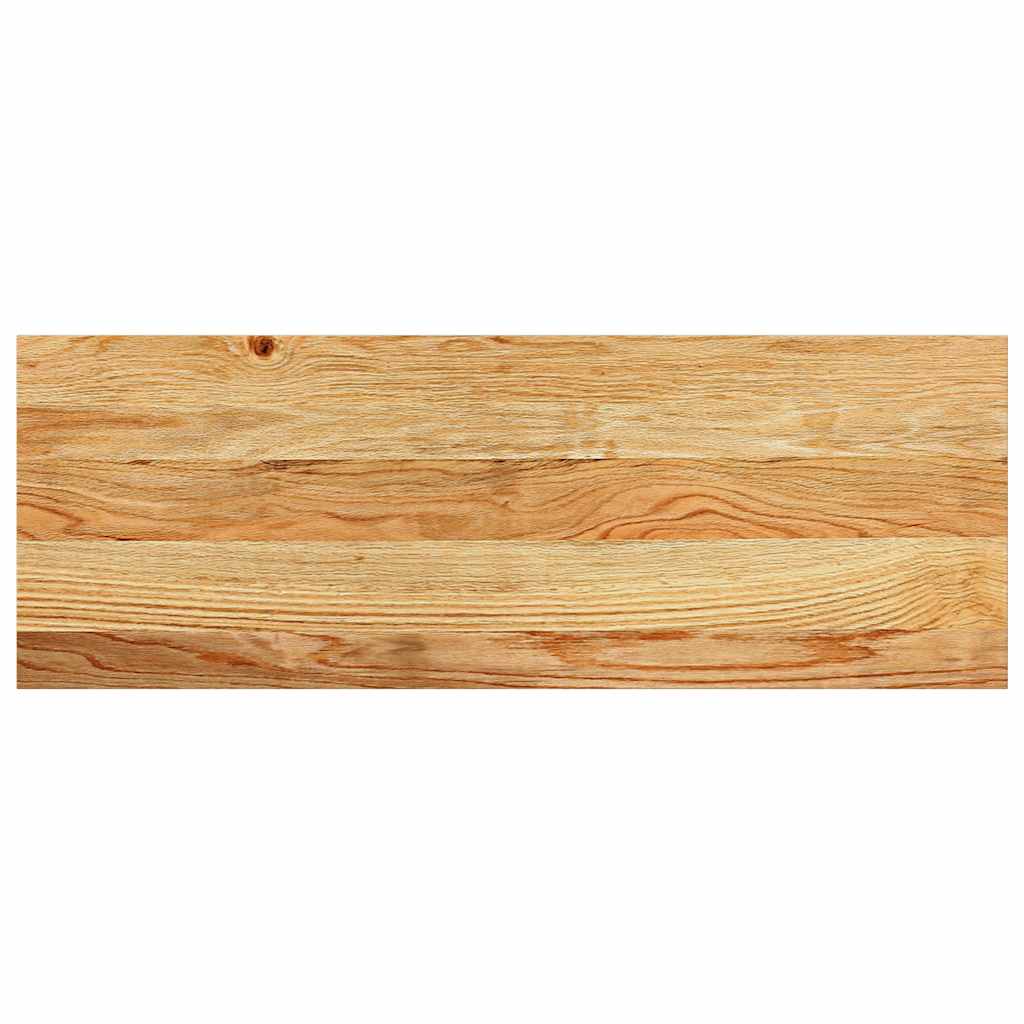 vidaXL Treppenstufen 12 Stk. Hellbraun 70x25x2 cm Massivholz Eiche