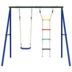 vidaXL Schaukel-Set mit Schaukelsitz und Strickleiter