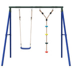 vidaXL Schaukel-Set mit Schaukelsitz und Kletterschaukel