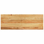 vidaXL Treppenstufen 2 Stk. Hellbraun 70x25x2 cm Massivholz Eiche
