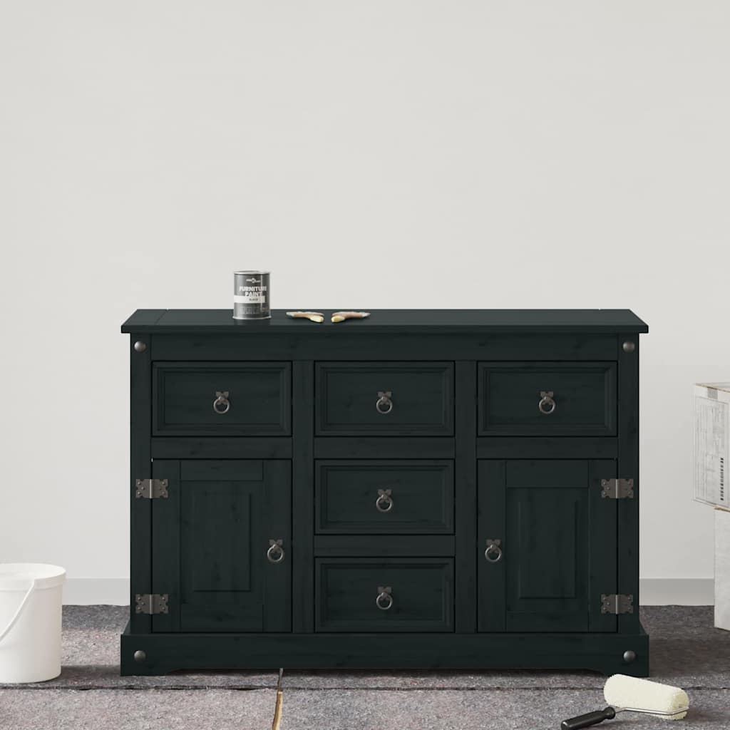 vidaXL Möbelfarbe Schwarz 0,75 L Wanddruck