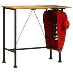 vidaXL 7-tlg. Bar-Set Massivholz Mango