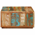vidaXL Couchtisch 89x55x29 cm Altholz Massiv