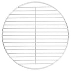 vidaXL Grillrost Rund Ø34,5 cm 304 Edelstahl