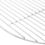 vidaXL Grillrost Rund Ø44,5 cm 304 Edelstahl