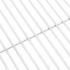 vidaXL Grillrost Rund Ø44,5 cm 304 Edelstahl