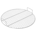 vidaXL Grillrost mit Griffen Rund Ø44,5 cm 304 Edelstahl