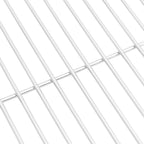 vidaXL Grillrost Rund Ø37 cm 304 Edelstahl