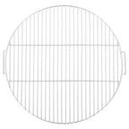 vidaXL Grillrost mit Griffen Rund Ø54 cm 304 Edelstahl
