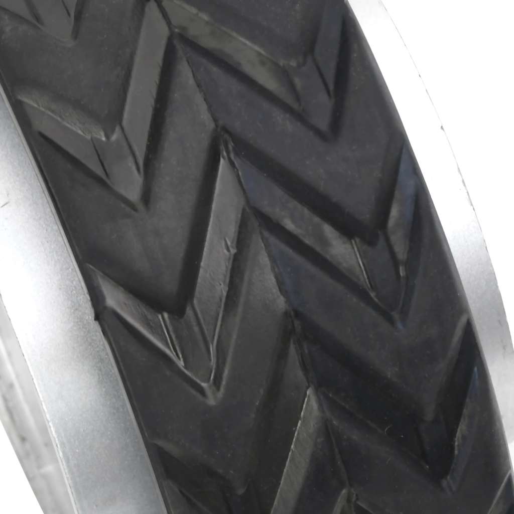 vidaXL Ersatzrad für Anhänger-Stützrad Ø19,5x10 cm Aluminium und Gummi