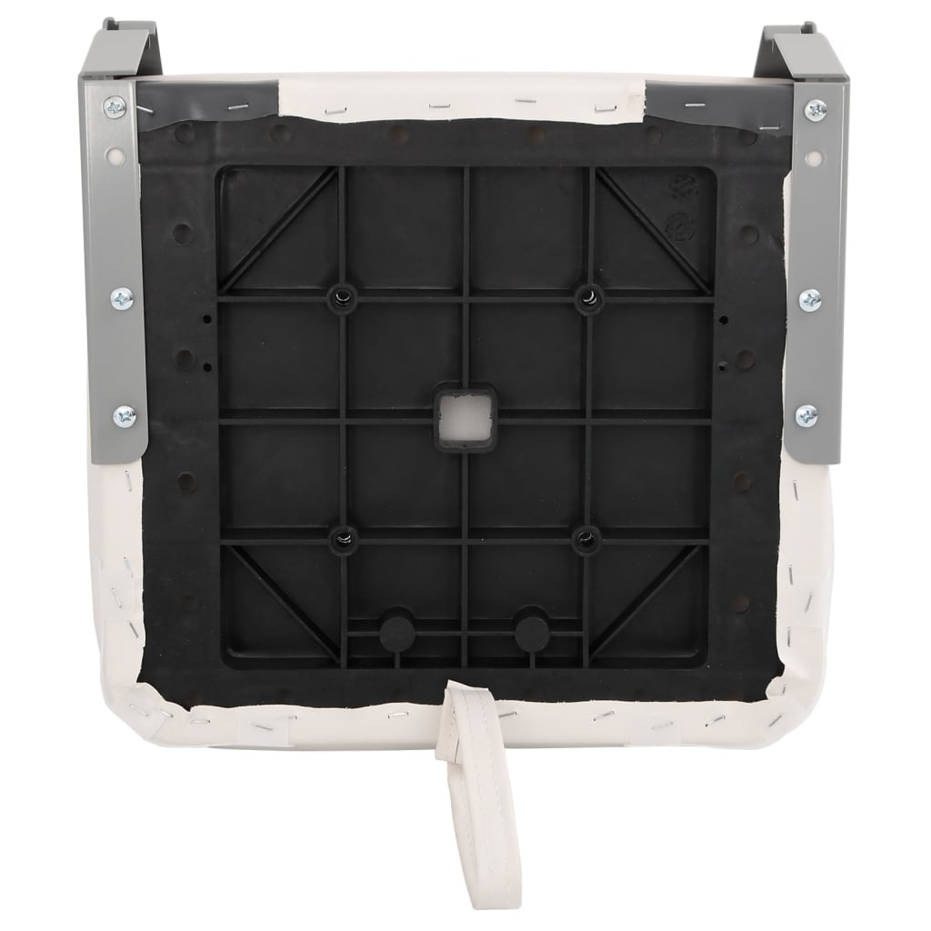 vidaXL Bootssitz mit Befestigungsgurt Klappbar 41x36x48 cm