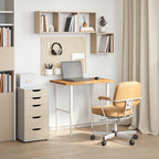 vidaXL Schreibtischplatte Hellbraun 80x50x2,5 cm Massivholz Eiche
