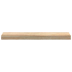 vidaXL Fensterbänke 2 Stk. Unbehandelt 70x15x2 cm Massivholz Eiche