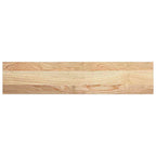 vidaXL Fensterbänke 2 Stk. Unbehandelt 70x15x2 cm Massivholz Eiche