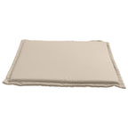 vidaXL Garten-Sitzkissen 2 Stk. Taupe 45x45x2 cm Quadratisch