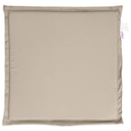 vidaXL Garten-Sitzkissen 2 Stk. Taupe 45x45x2 cm Quadratisch