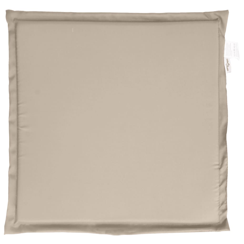 vidaXL Garten-Sitzkissen 4 Stk. Taupe 45x45x2 cm Quadratisch