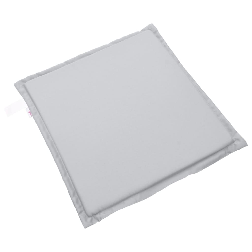 vidaXL Garten-Sitzkissen 6 Stk. Hellgrau 45x45x2 cm Quadratisch