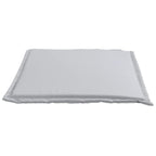 vidaXL Garten-Sitzkissen 6 Stk. Hellgrau 45x45x2 cm Quadratisch