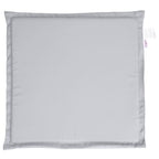 vidaXL Garten-Sitzkissen 6 Stk. Hellgrau 45x45x2 cm Quadratisch
