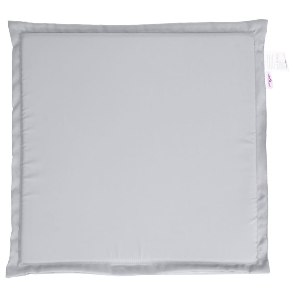 vidaXL Garten-Sitzkissen 6 Stk. Hellgrau 45x45x2 cm Quadratisch