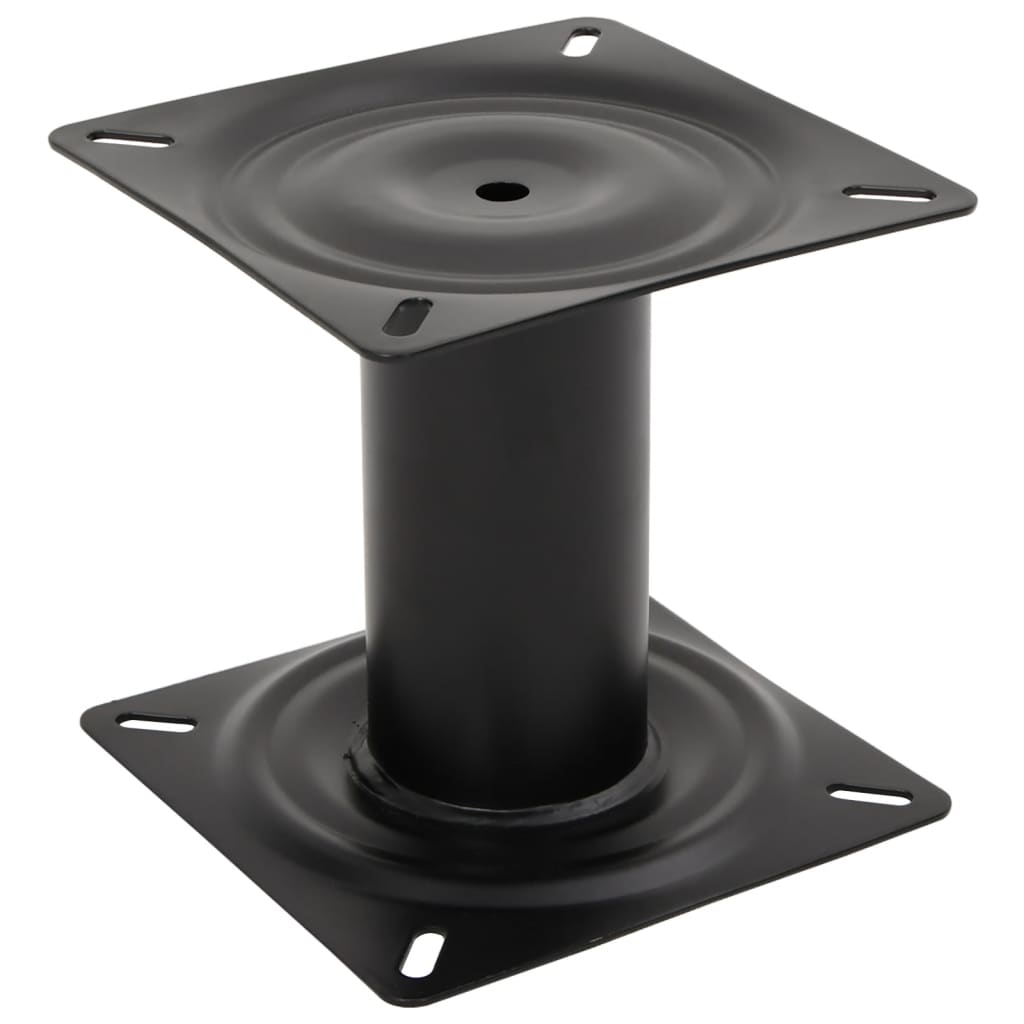 vidaXL 2-tlg. Bootssitz-Set Klappbar Kein Kissen Grau 48x51x41 cm