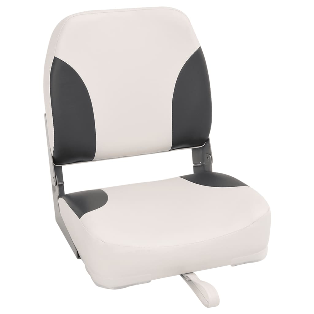vidaXL Bootssitze 2 Stk. mit Hoher Rückenlehne Klappbar 41x36x48 cm