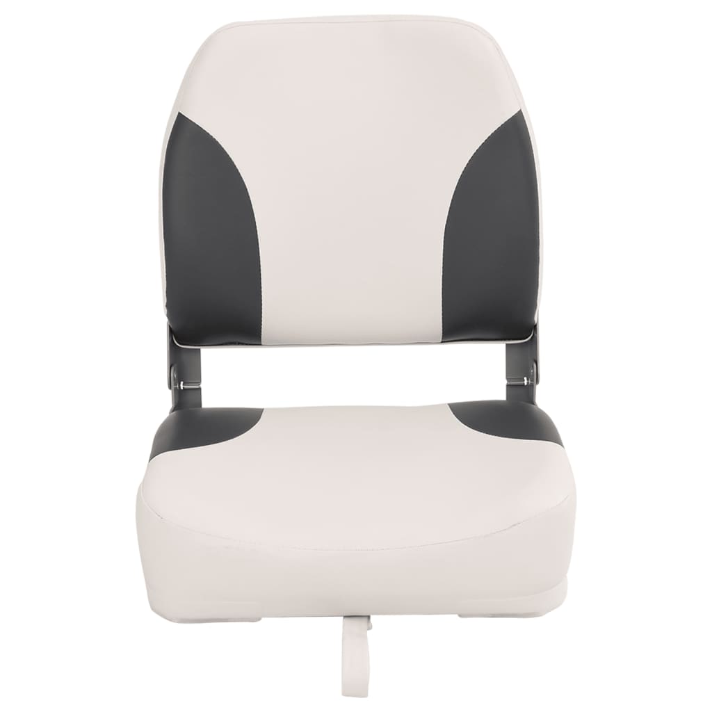 vidaXL Bootssitze 2 Stk. mit Hoher Rückenlehne Klappbar 41x36x48 cm