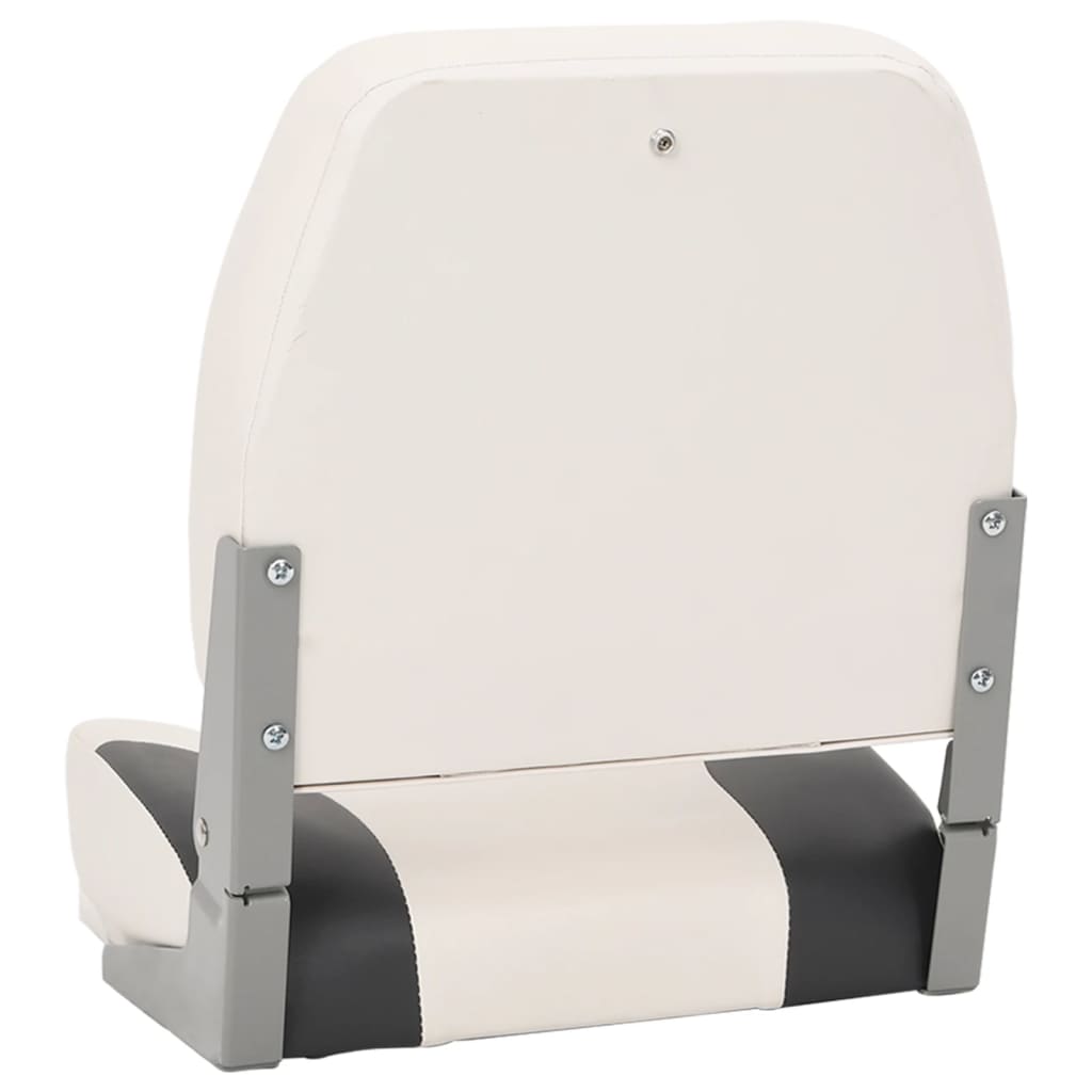 vidaXL Bootssitze 2 Stk. mit Hoher Rückenlehne Klappbar 41x36x48 cm