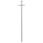 vidaXL Zeltheringe 24 Stk. 23 cm Ø6 mm Verzinkter Stahl