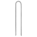 vidaXL Zeltheringe 6 Stk. U-Form 30 cm Ø7 mm Verzinkter Stahl