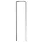 vidaXL Bodenanker U-Form 25 Stk. 15x3,5 cm Verzinkter Stahl