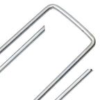 vidaXL Bodenanker U-Form 25 Stk. 15x3,5 cm Verzinkter Stahl